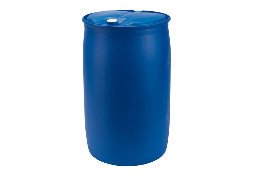 Vloeistofvat 200l- 2 kleine vulopeningen 