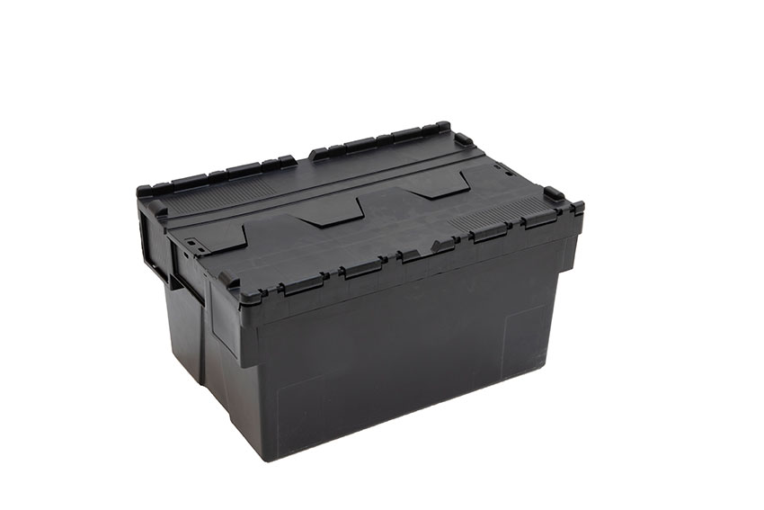 Distributiebak Ergo 52L – 600x400x310mm - Zwarte body + gekleurd deksel - Regeneraat 