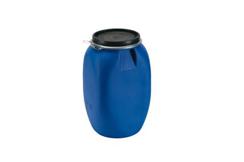 Barrel with wide fill opening - rectangular - 60 l
