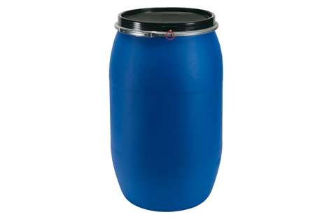 Barrel with wide fill opening 220 l