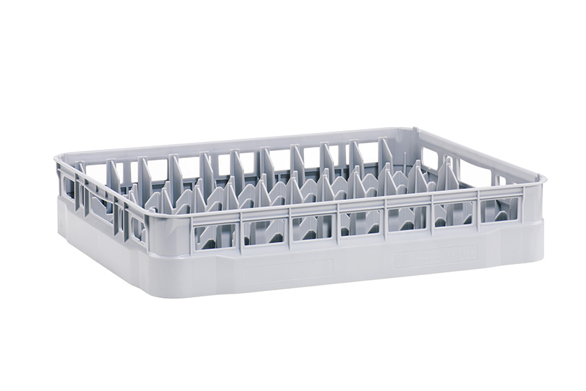 Dishwasher rack with moulded pins - 600x500mm - 22 plates 