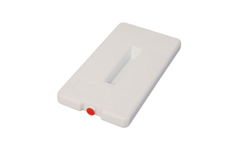 Eutect. plaat GN1/3 -16°c - rode dop - 325x176x30mm 