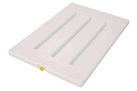 Eutect. plaat 60x40 -21°c - gele dop - 600x400x28mm