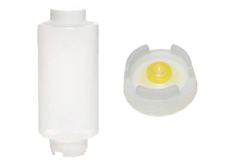 Squeeze bottle medium membrane 6pce/pck - with white screw cap - 946ml 