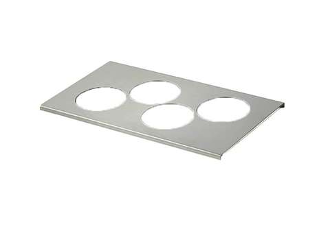 Bottle organizer voor gn 1/3 - voor 4 portion pals