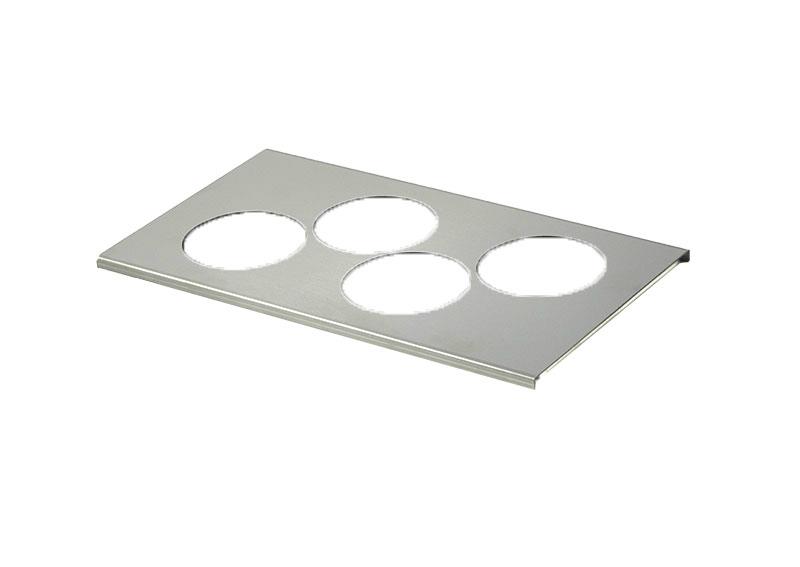 Bottle organizer voor GN1/3 - voor 4 flessen 709ml 