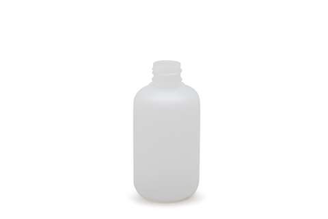 Runde Zylinderflasche - 250ml - Naturel - Ohne Verschlusskappe