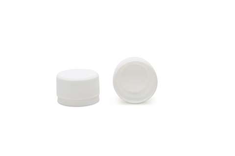 Sealable cap for bottle d28 - white