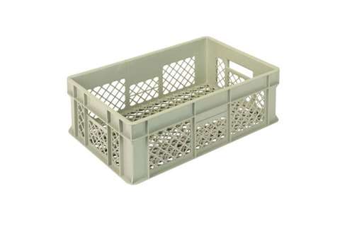 EN Stapelbak Gold 38l - 600x400x200mm - geperforeerde wanden en versterkte geperforeerde bodem