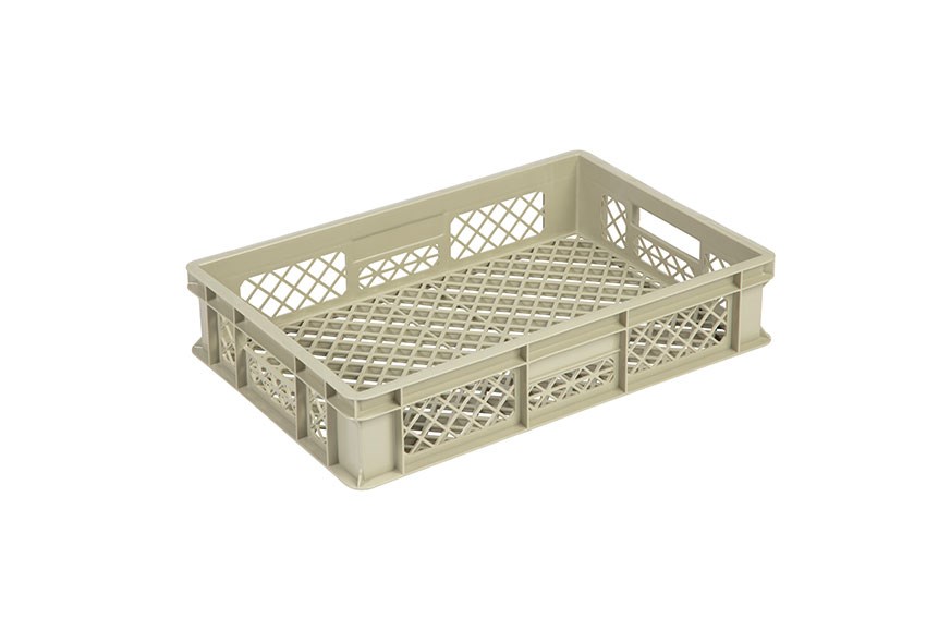 EN Stapelbak Gold 24l - 600x400x130mm - geperforeerde wanden en versterkte geperforeerde bodem 