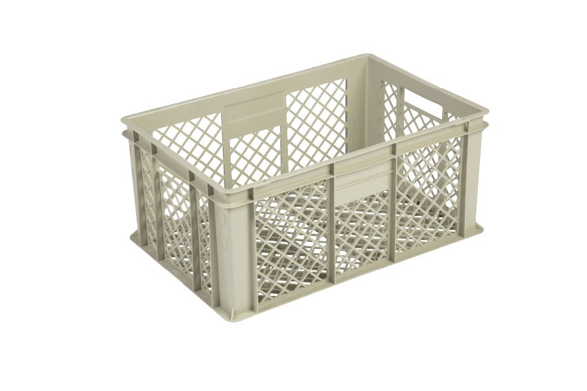 EN Stapelbak Gold 53l - 600x400x270mm - geperforeerde wanden en versterkte geperforeerde bodem 