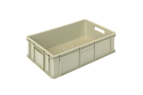 EN-Stapelbehälter Gold 33l - 600x400x170mm - geschlossene Wände und Boden verstärkter