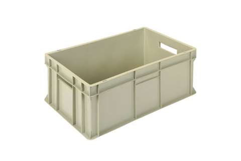EN-Stapelbehälter Gold 46l - 600x400x240mm - geschlossene Wände und Boden verstärkter