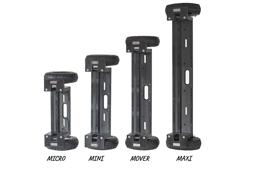 Mini transport unit - 710x260x293mm - max belading 272 kg 