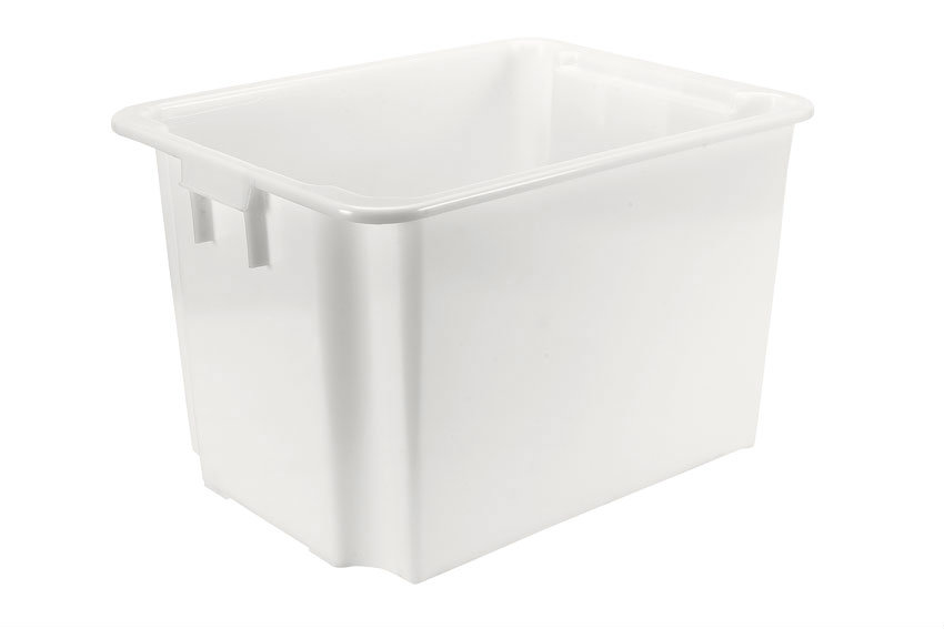 EN nest- en stapelbare bak 170l - 800x600x505mm - Rota - afgeronde hoeken 
