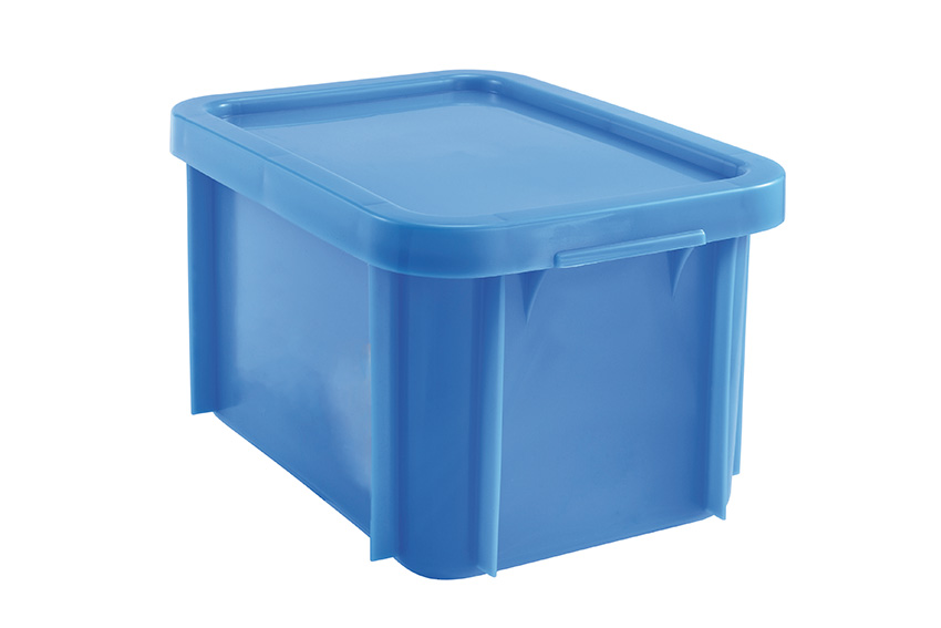 EN Stapel- und Transportbehälter Special 15l - 400x300x235mm - Abgerundete Ecken - inkl. Deckel 