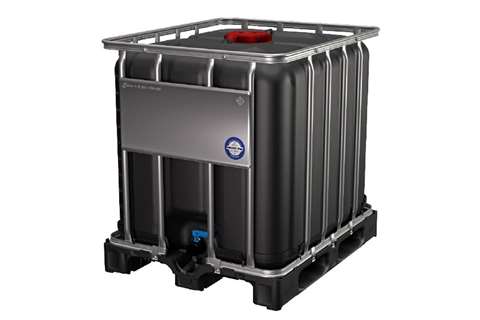 IBC Behälter - 1200x1000x1175mm - Kunst.pal. Einf. Ø225mm - Un
