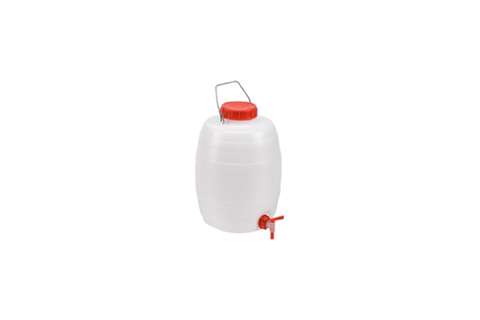 Wasserkanister - 15l - mit Auslaufhahn - Hxø: 370x268mm
