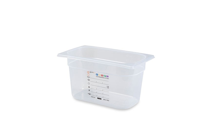 Gastroplus 1/4 - 150mm deep - 3,8l - IML label - no lid incl. 