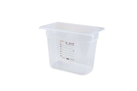 Gastroplus 1/4 - 200mm diep - 4,8l - IML label - excl. deksel