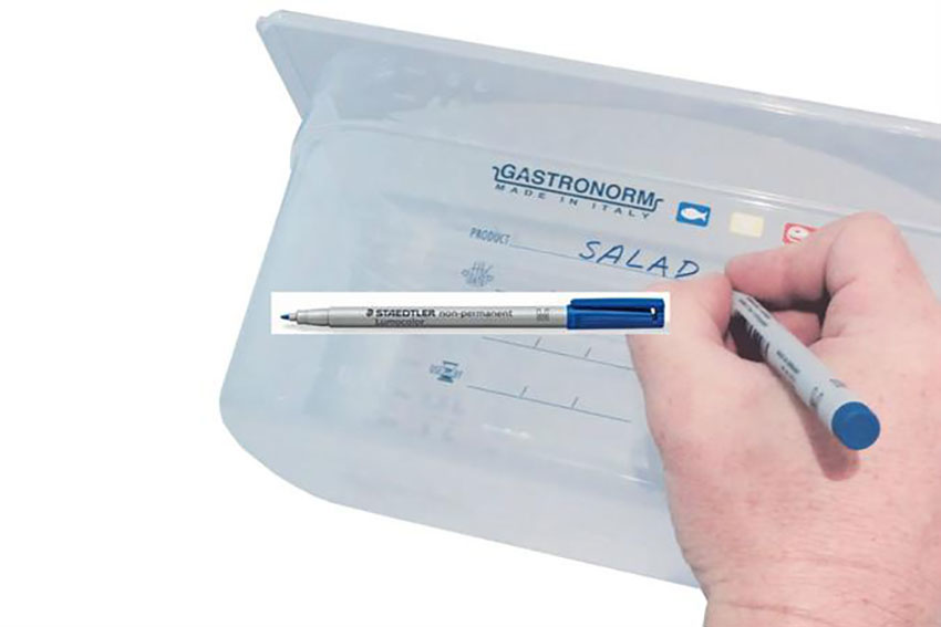 Niet permanente horeca marker - medium 