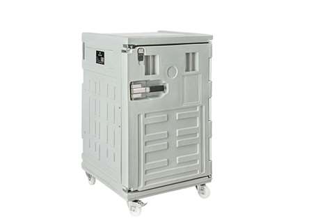 Cargoline isotherme container 370l - op 4 wielen