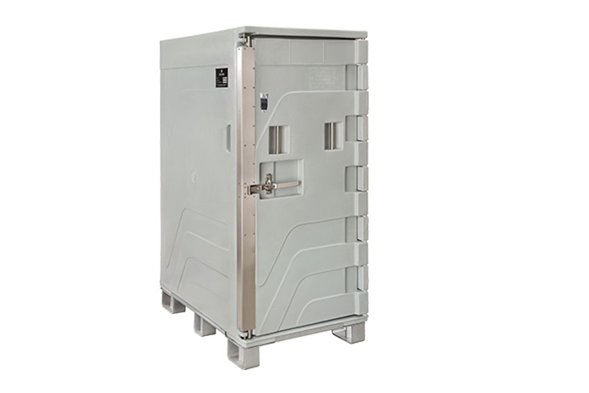 Cargo line isothermal container 860 l - on palletframe (6 feet) 