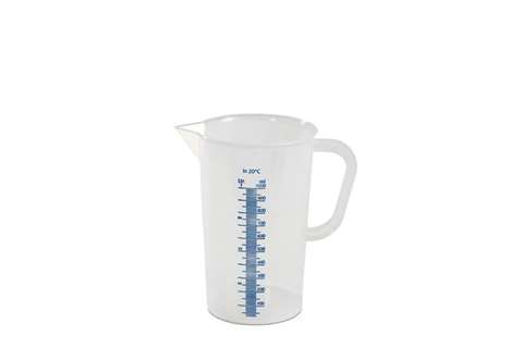Messbecher - 1000 Ml - Erhabene Blaue Skala