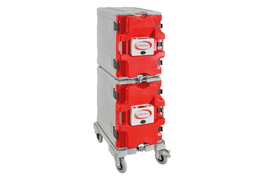 Isothermbehälter-Set 2x AF12 digital - 180l - 720x505x1480mm 