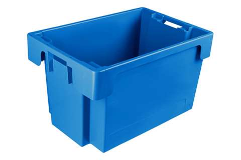 EN Nest- und Drehstapelbehälter 60l - 600x400x350mm - geschlossene wände und boden