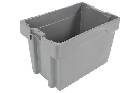 EN Nest- und Drehstapelbehälter 76l - 600x400x400mm - geschlossene wände und boden