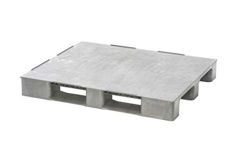 Comfort pallet - 1200x1000x150mm - reg - gesloten dek - 3 sleeplatten
