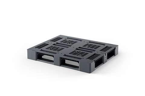 Pallet Classic line - 1200x1000x150mm - open dek - 5 latten - 0mm rand - 2000 kg dyn. Capaciteit