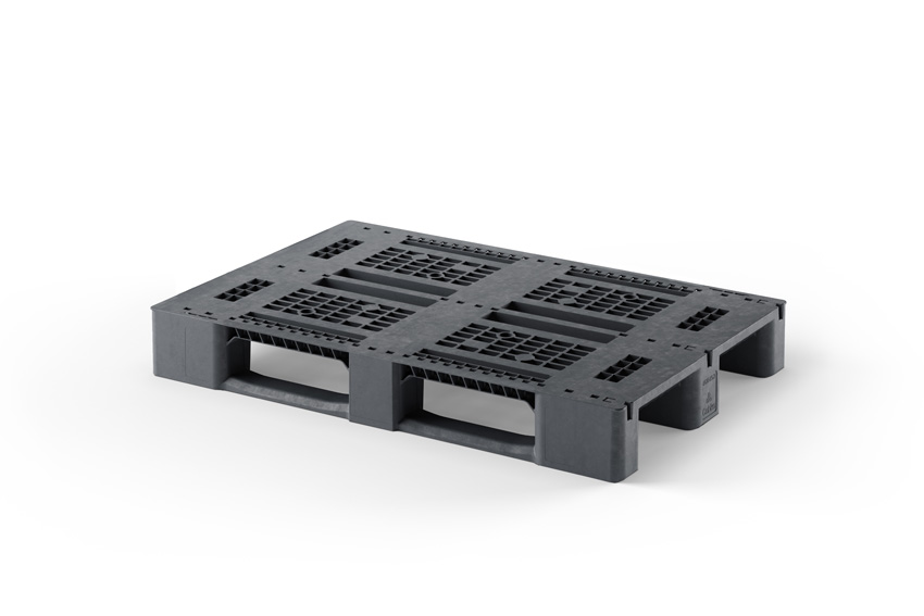 Classic pallet eu alt 1200x800x150mm - zonder rand - open dek  3 sleeplatten 