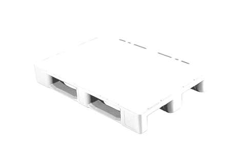 Hygiene pallet - 1200x800x155mm - 3 skids - coloured