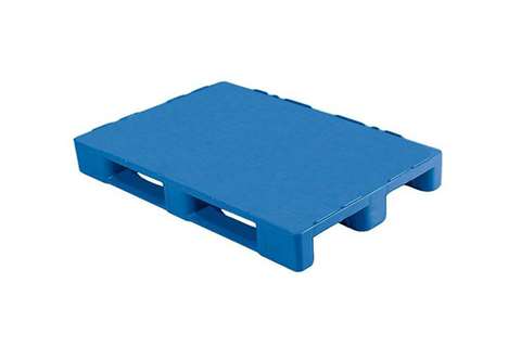 Hygiene pallet - 1200x800x155mm - 3 skids - coloured