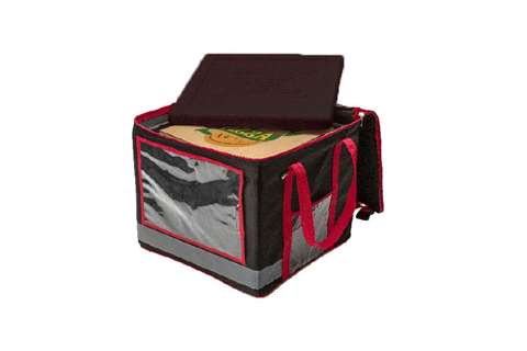 Delivery backpack + pizzabox 36l - 450x450x380mm