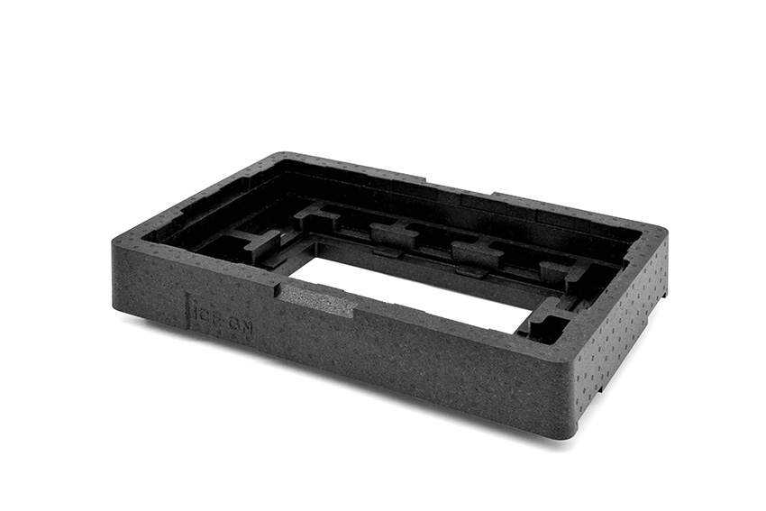Isotherme opzetstuk warm/koud GN1/1 - 600x400x87mm - Polibox Basic 