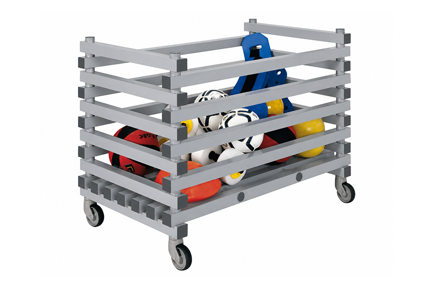 Plastic storage system - 1200x700x930mm - 90mm openings 