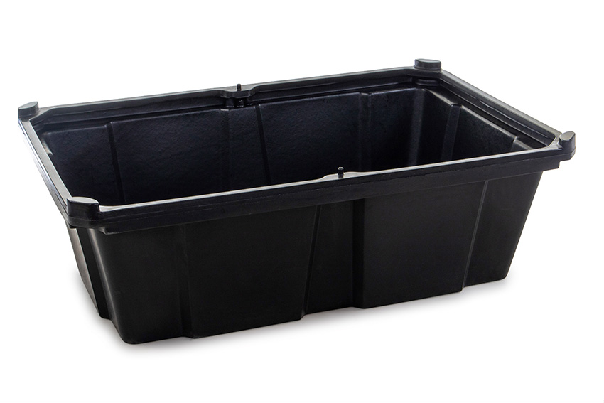 Lekbak zonder rooster - 235l - 1200x800x375mm 