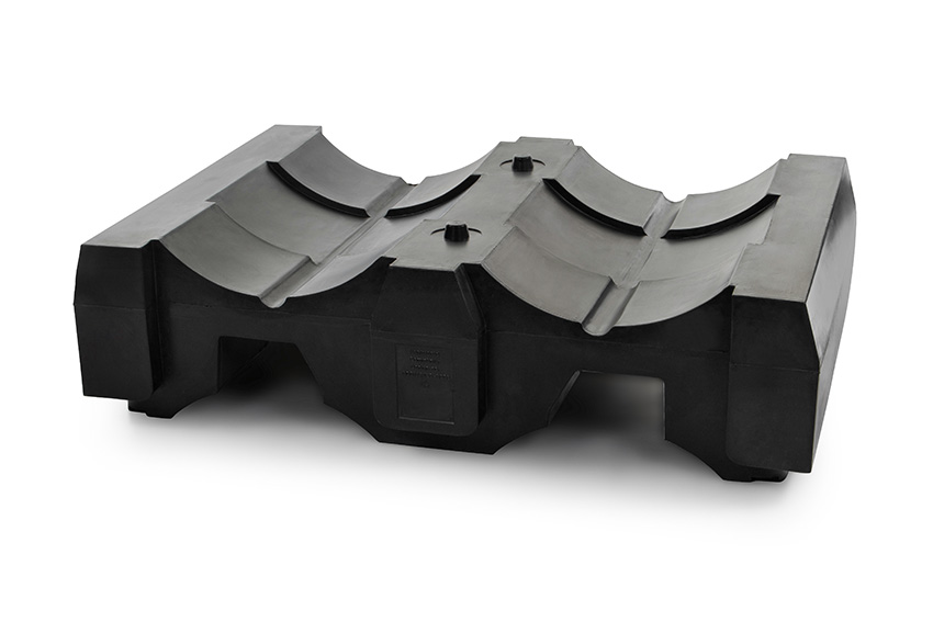 Tussenschot voor 2 vaten - 1375x940x390mm 