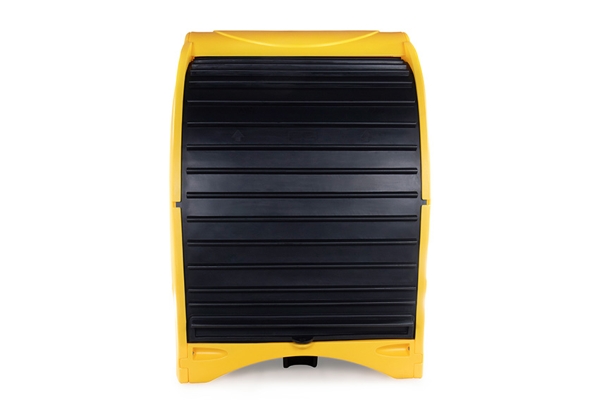 Lekbak met overkapping - 4 vaten - 485l - 1565x1730x2110mm 