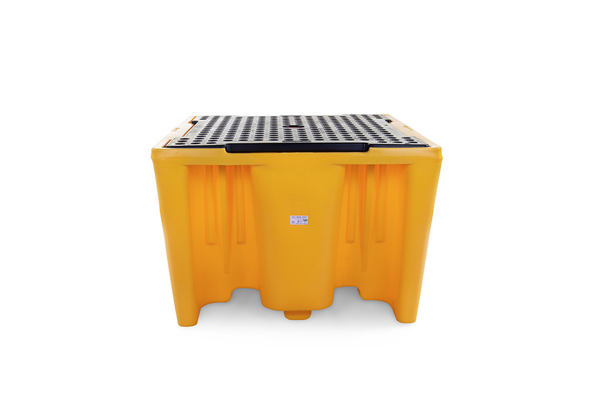 Auffangwanne - 1 IBC Container - 1100l - mit Gitter - Nicht für DE/AT 