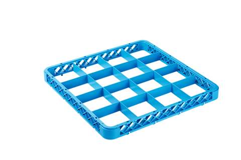 Opzetrand glazenkorf Qubb 16 vakken - RIX-0016