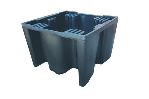 Auffangpalette für 1 IBC-Station - 1000l - Ohne Rost - Nur für DE/AT