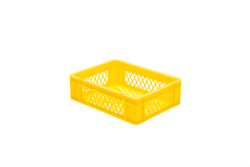 EN-Stapelbehälter Rainbow 10l - 400x300x120mm - Wände und Boden perforiert 