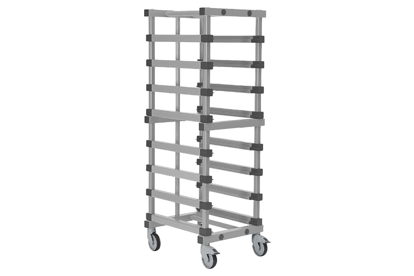 EN-Wagen - 540x660x1770mm - 8 Ebenen mit 120mm Abstand 