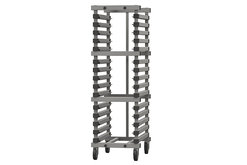 EN-Wagen - 540x660x1830mm - 15 Ebenen mit 70mm Abstand 