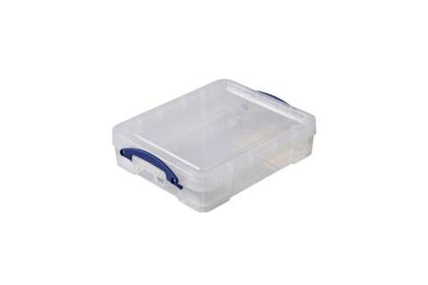Transparent box 11l stackable on included lid - 456x356x120mm