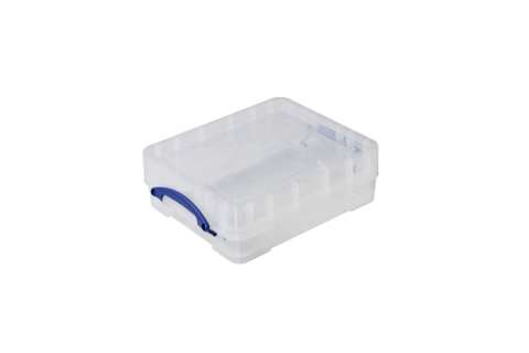 Transparente Stapelbox 11l Xl Stapelbar auf mitgeliefertem Deckel - 455x356x148mm